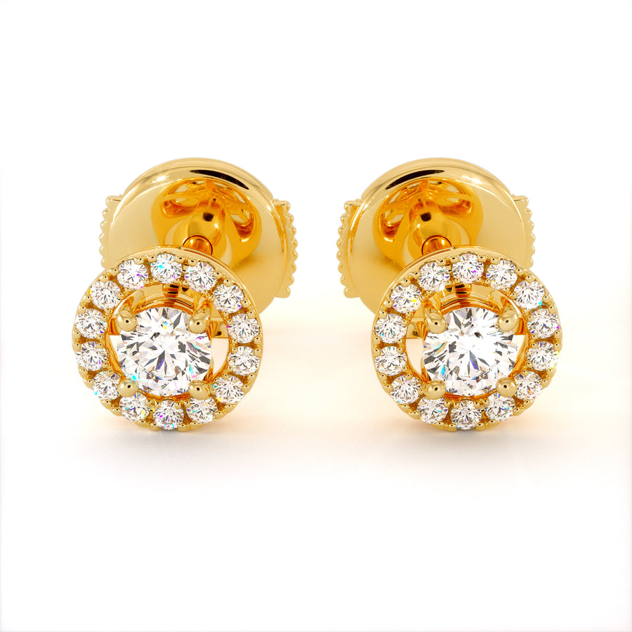 Boucle D'oreille Myriad - Or Jaune