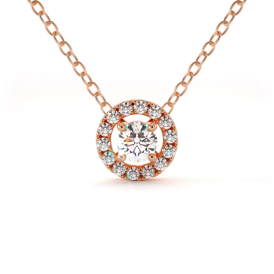 Collier Aglaé - Or Rose