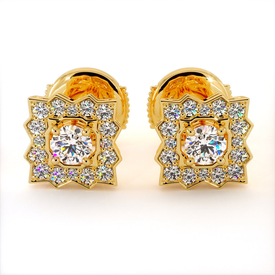 Boucle D'oreille Dionisus - Or Jaune