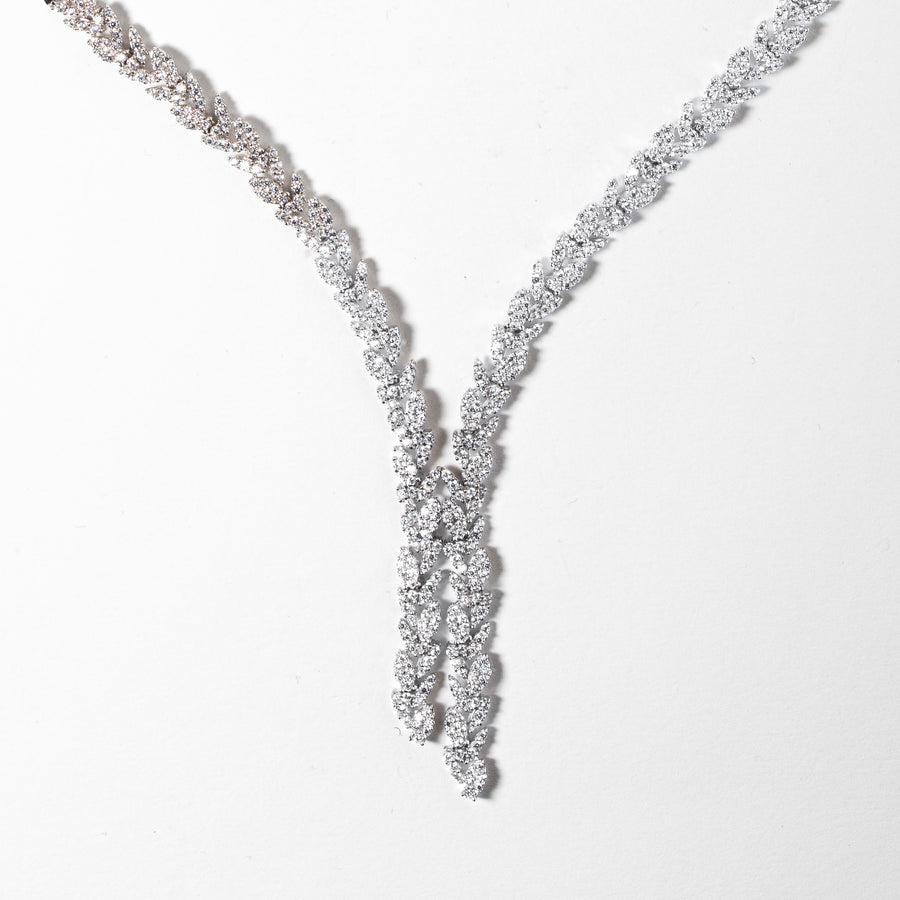 Parure Éclat - Or Blanc
