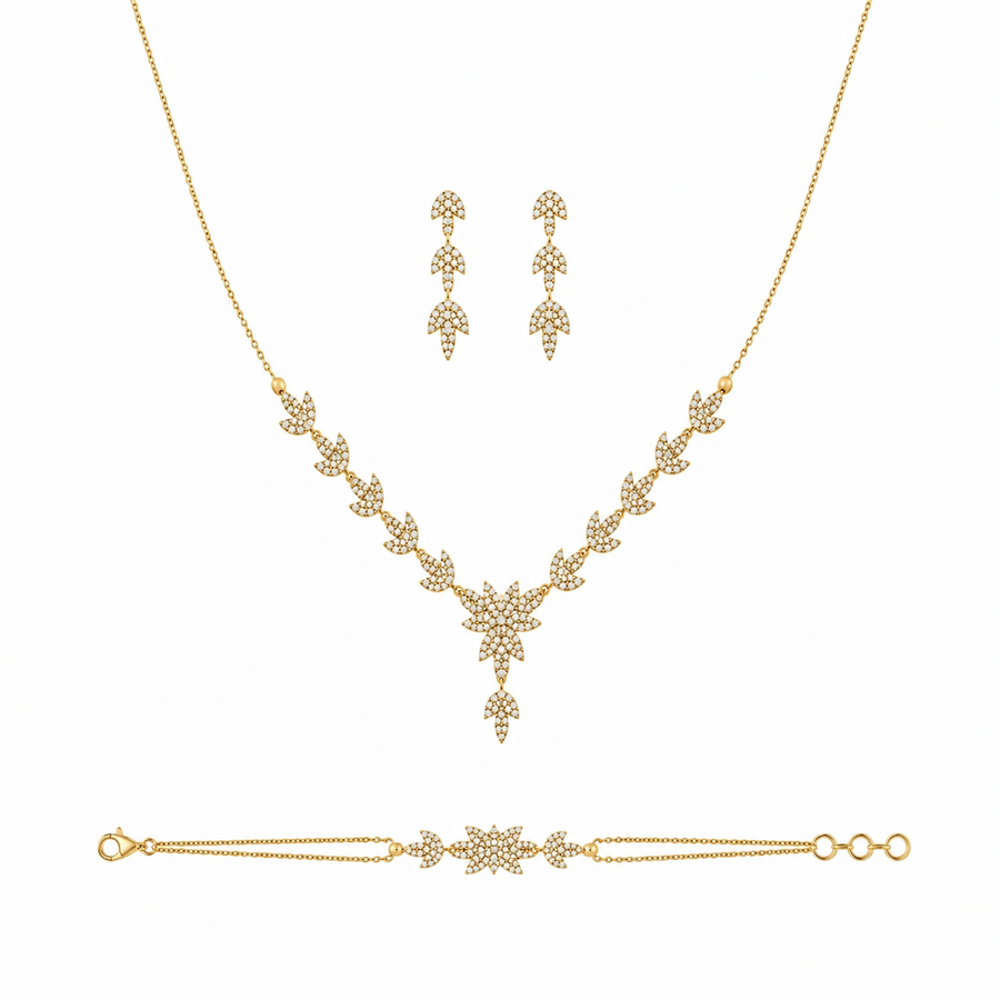 Parure Claudia - Or Jaune