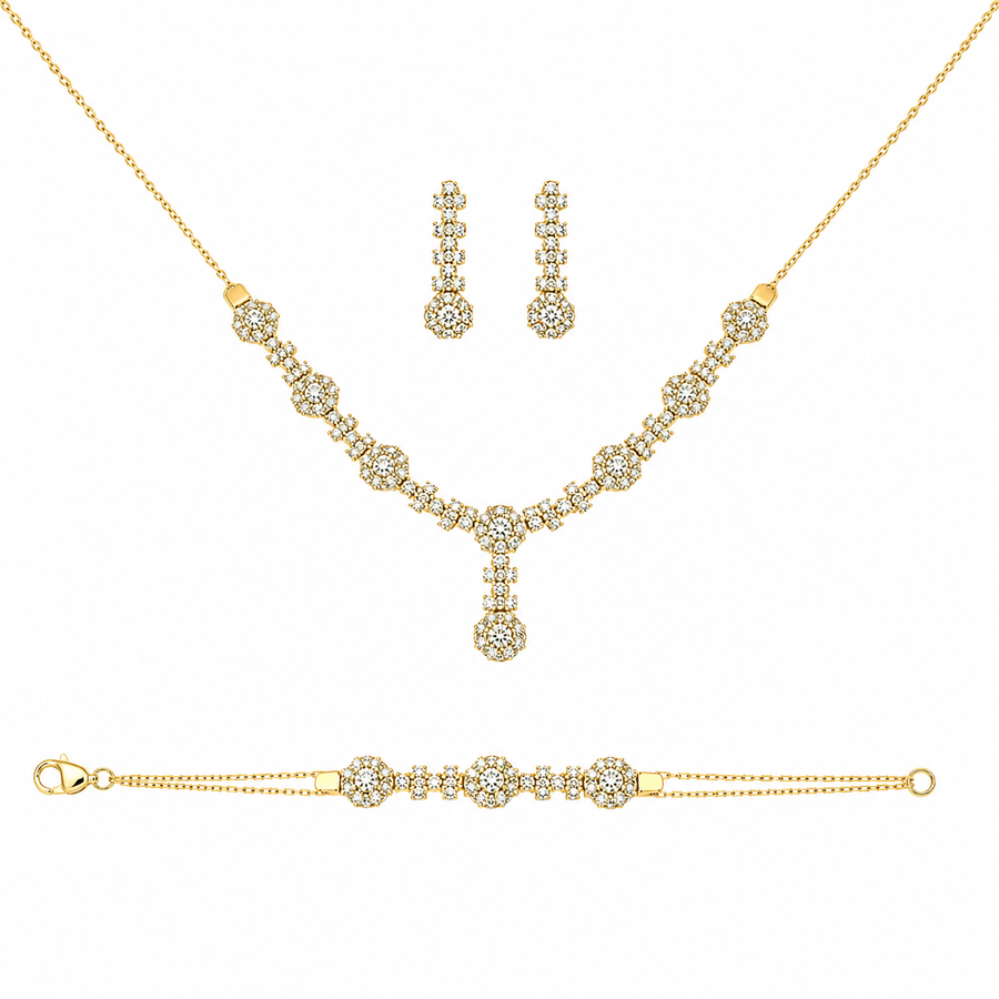 Parure Yvana - Or Jaune
