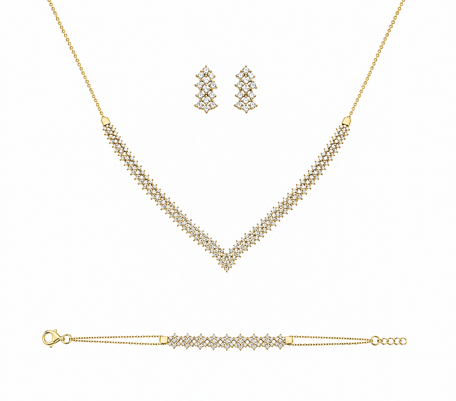 Parure Lilia - Or Jaune