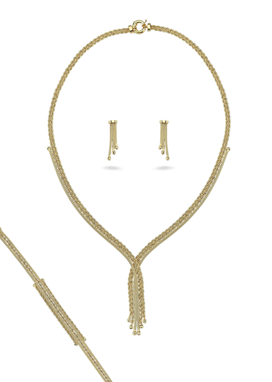 Parure de mariée Sabah en or 18 carats - Maison Isor