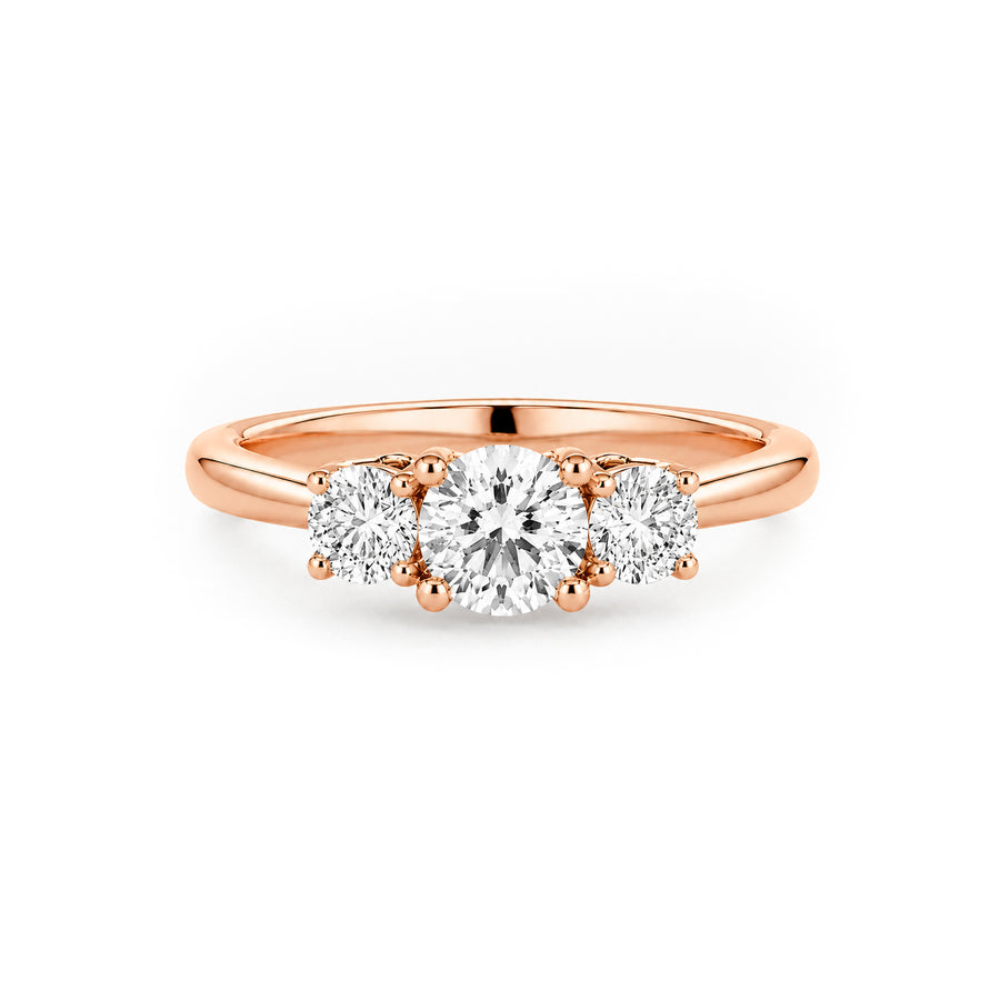 Solitaire Rania - Or Rose