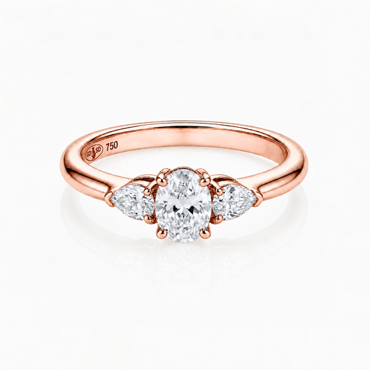 Solitaire Timeless - Or Rose