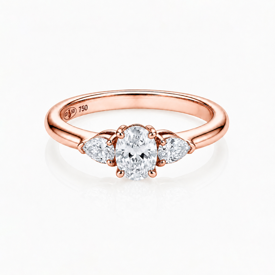 Solitaire Timeless - Or Rose