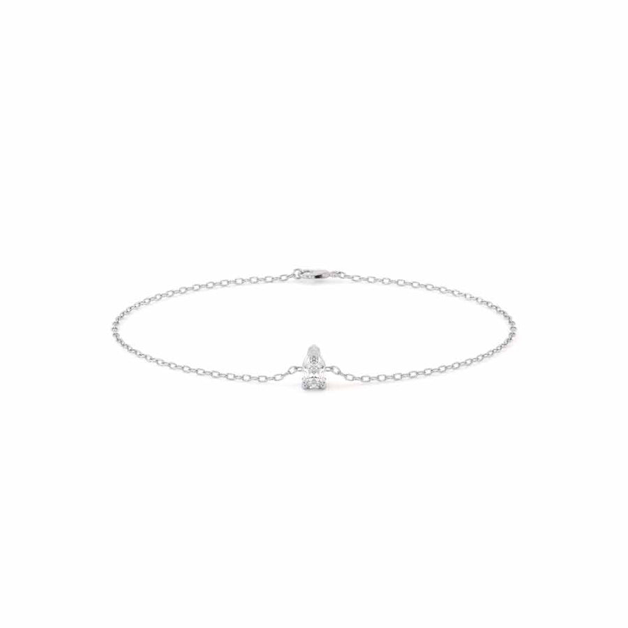Bracelet Agenor - Or Blanc Palladié