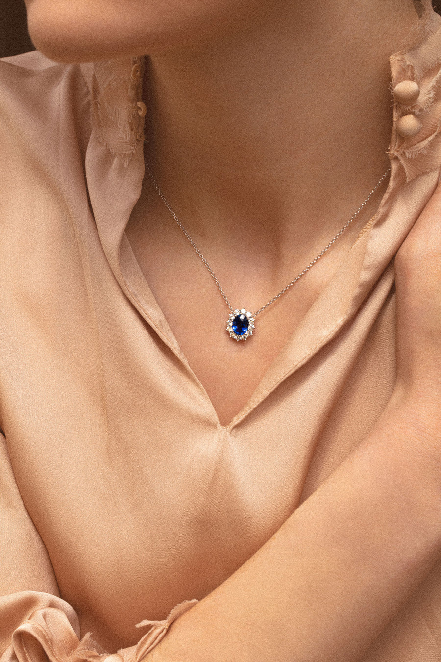 Blue Melody - Or Blanc Palladié