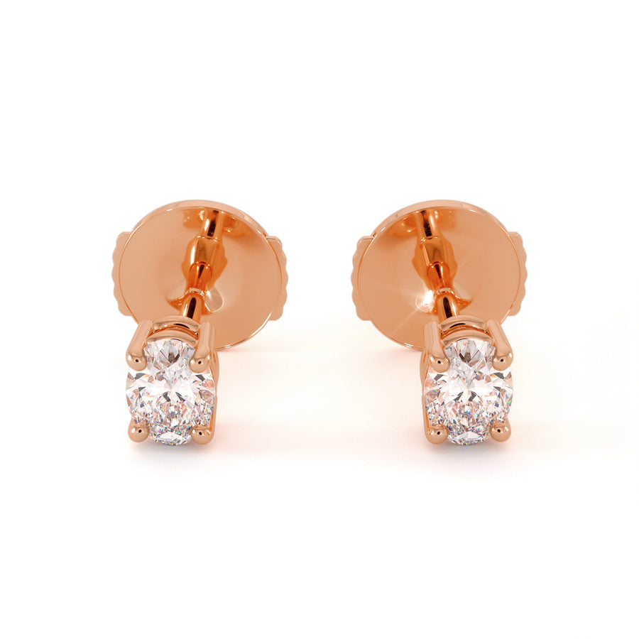 Boucle D'oreille Anyl - Or Rose