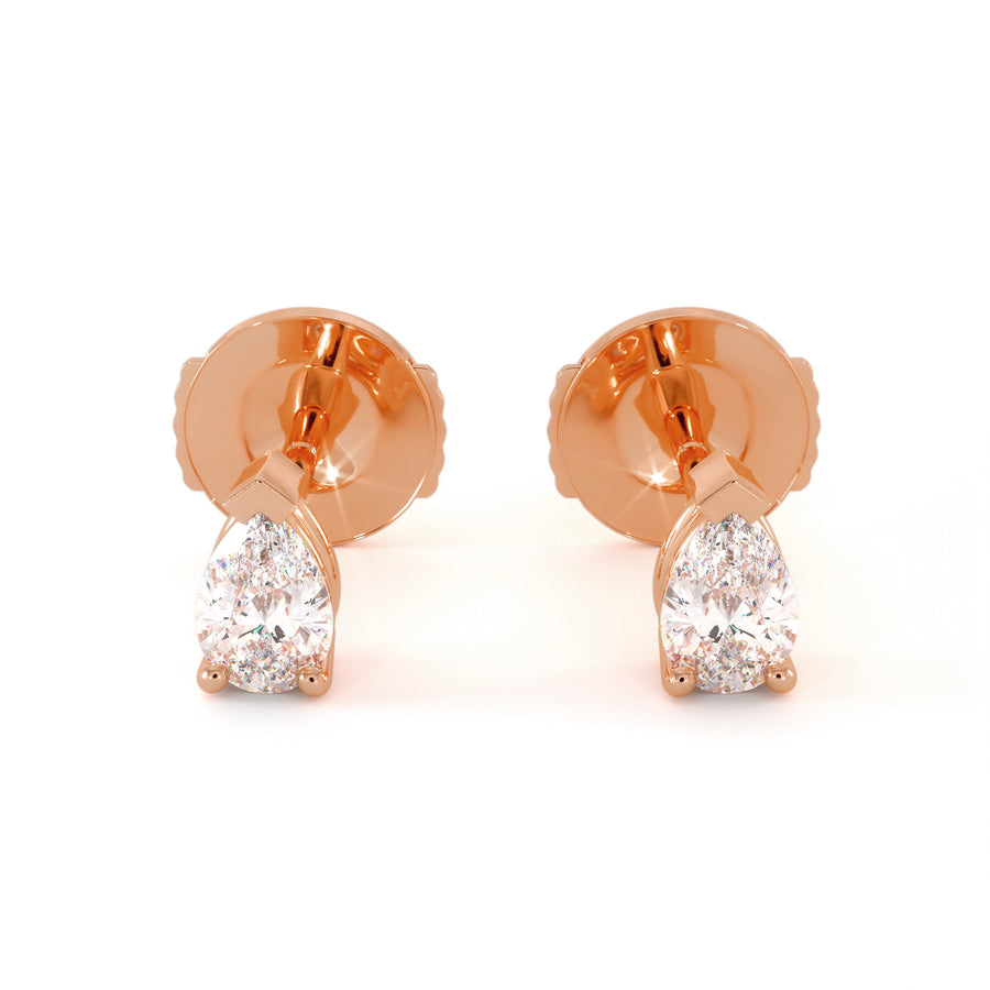 Boucle D'oreille Isano - Or Rose