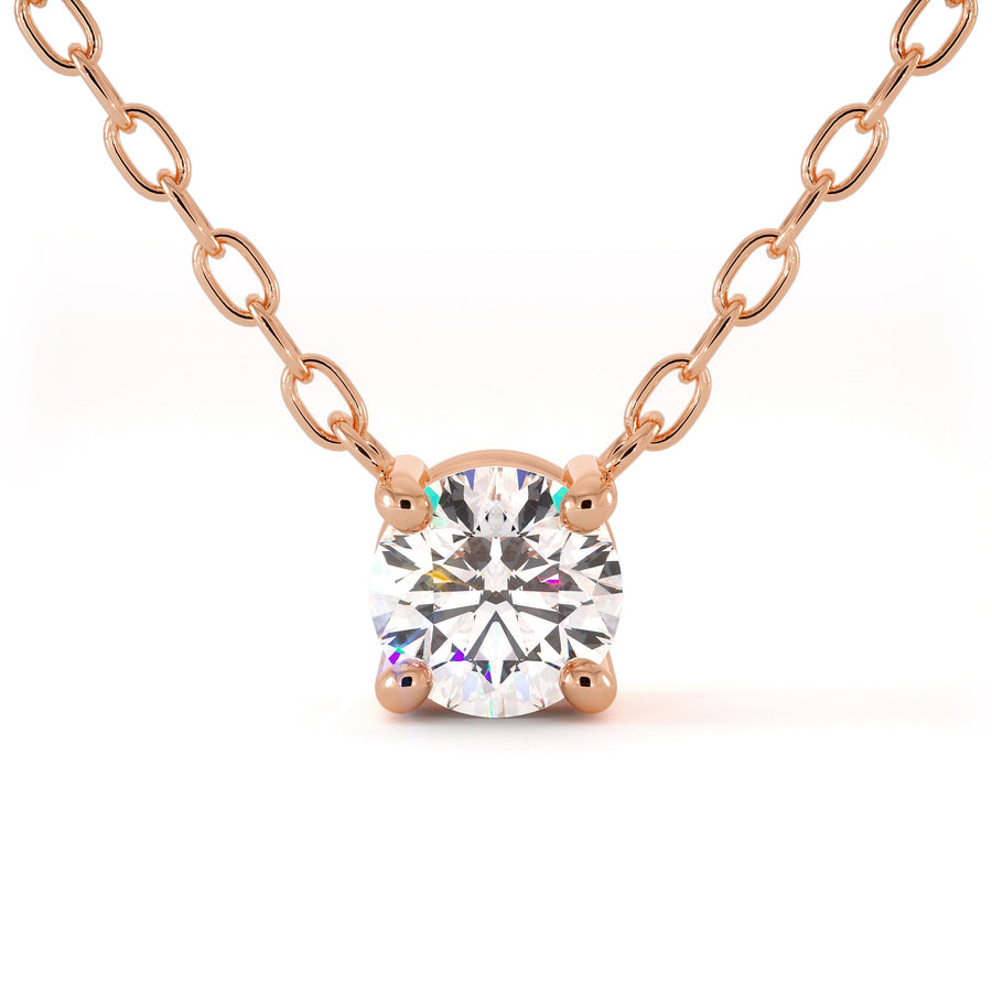 Collier Esha - Or Rose