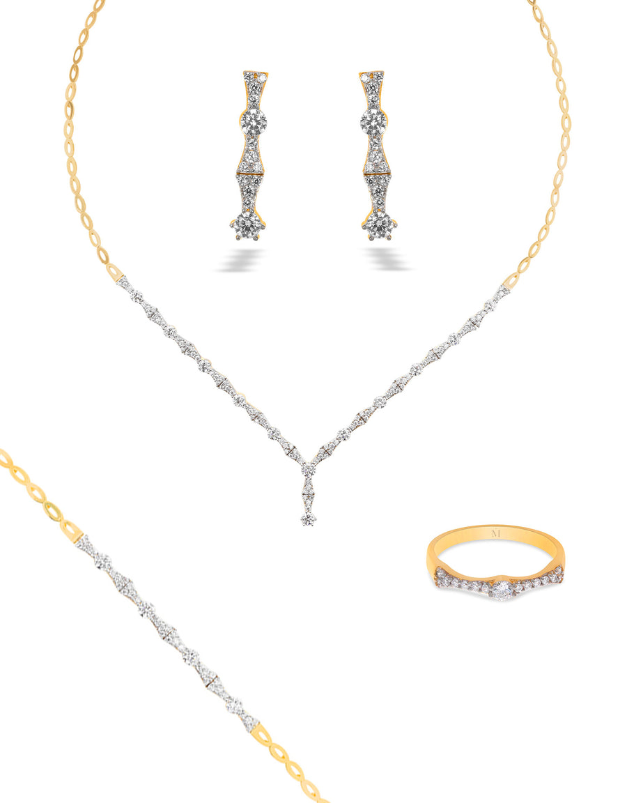 Parure Liana - Or Jaune