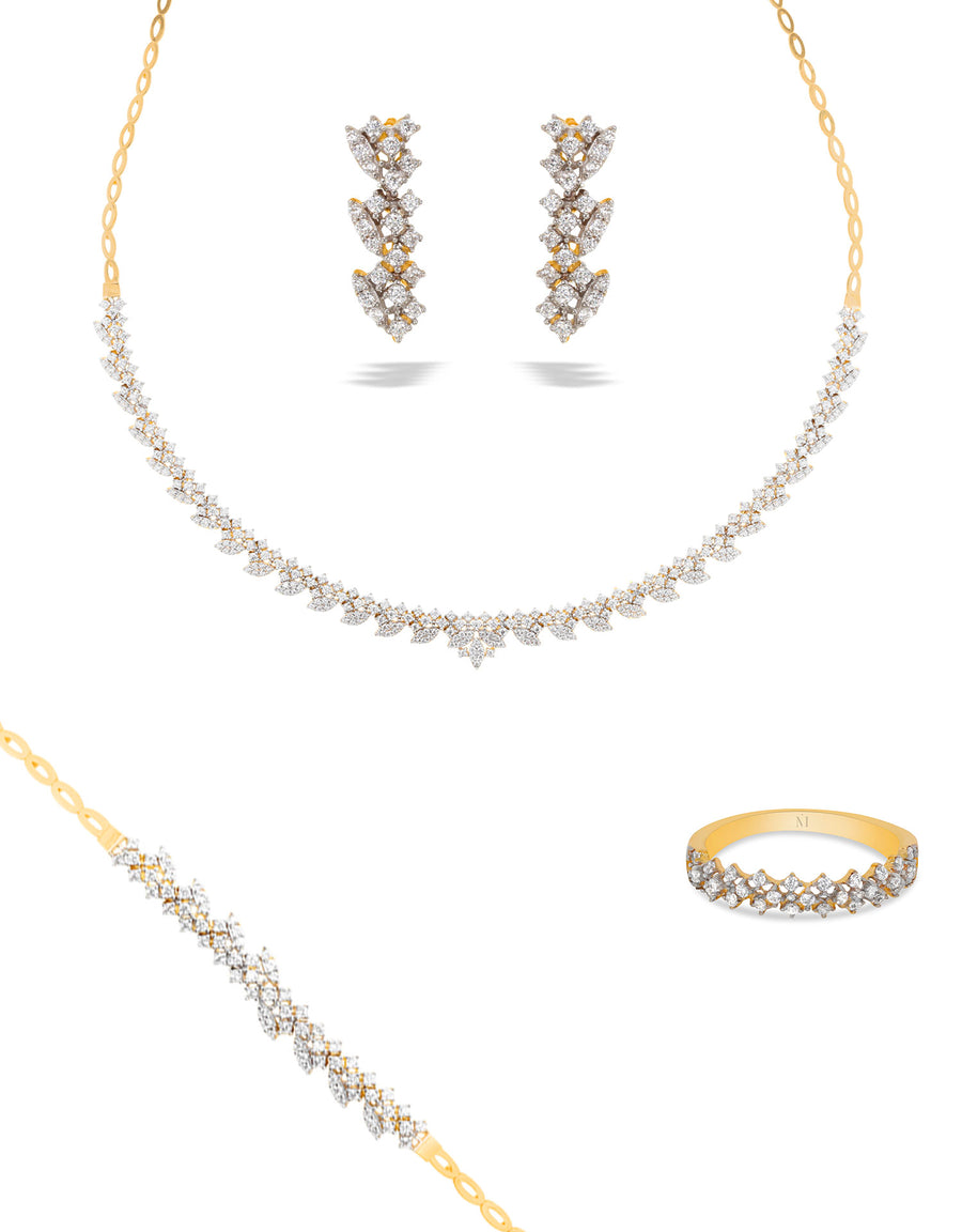 Parure Lily - Or Jaune