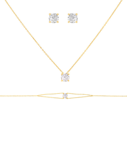 Parure Ruby - Or Jaune