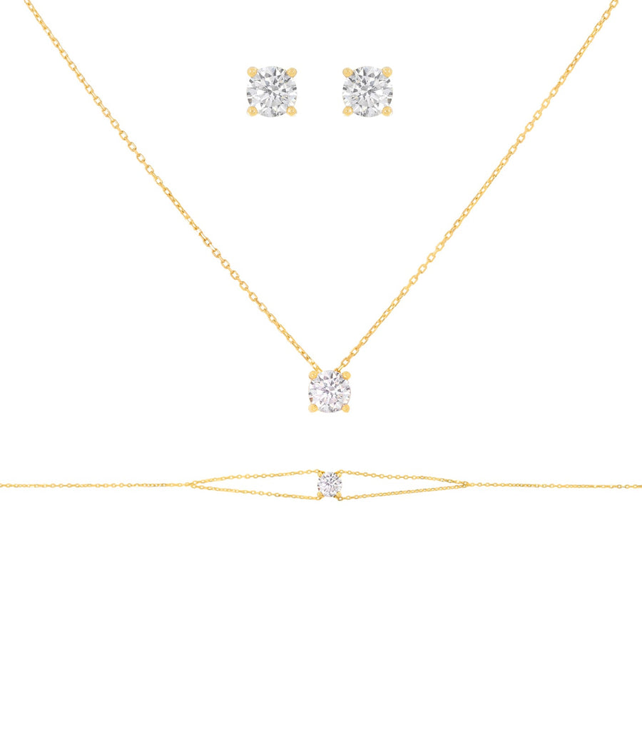Parure Ruby - Or Jaune
