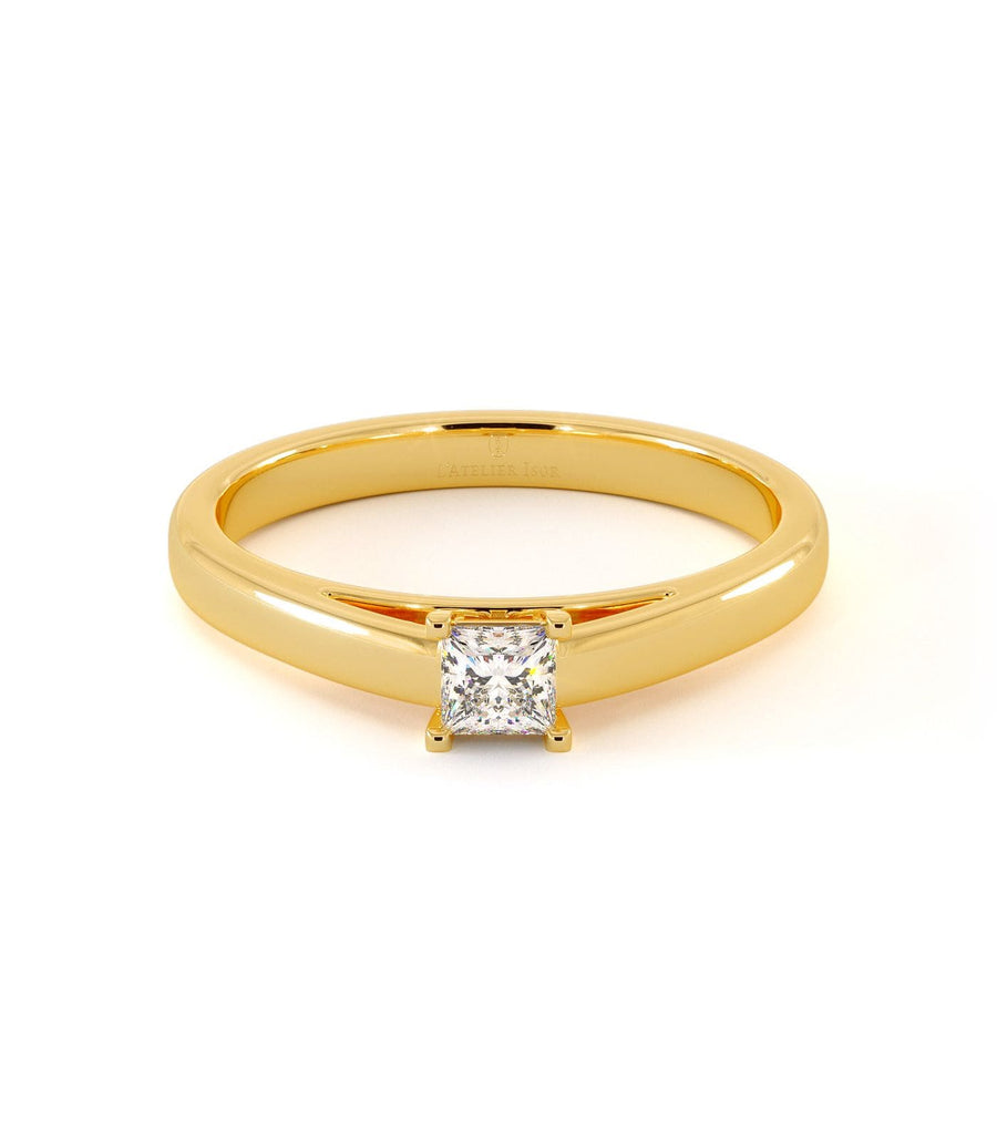 Solitaire Amla - Or Jaune