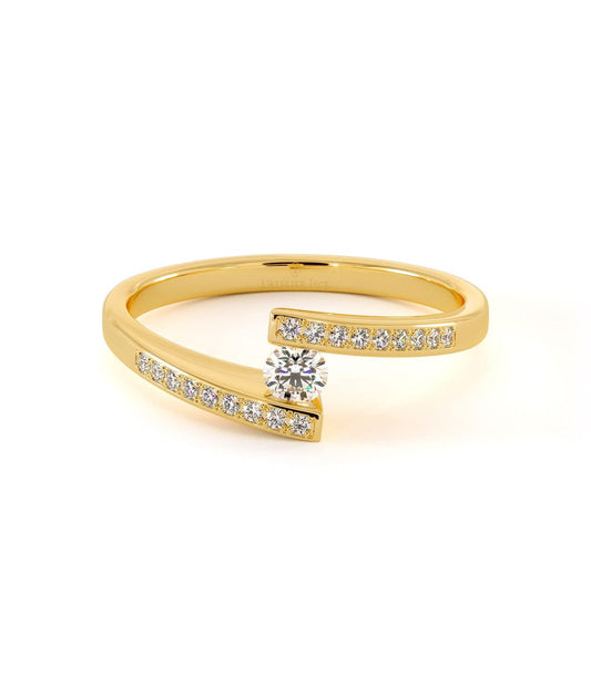 Solitaire Arista - Or Jaune