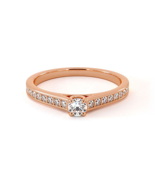 Solitaire Artaus - Or Rose