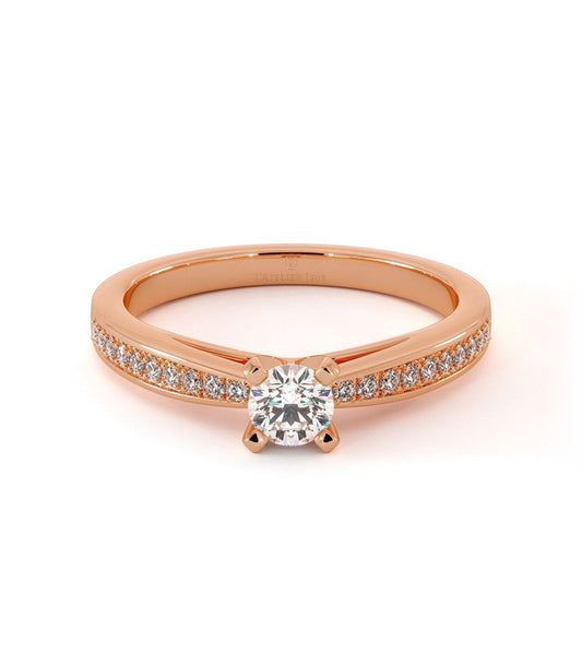 Solitaire Capria - Or Rose