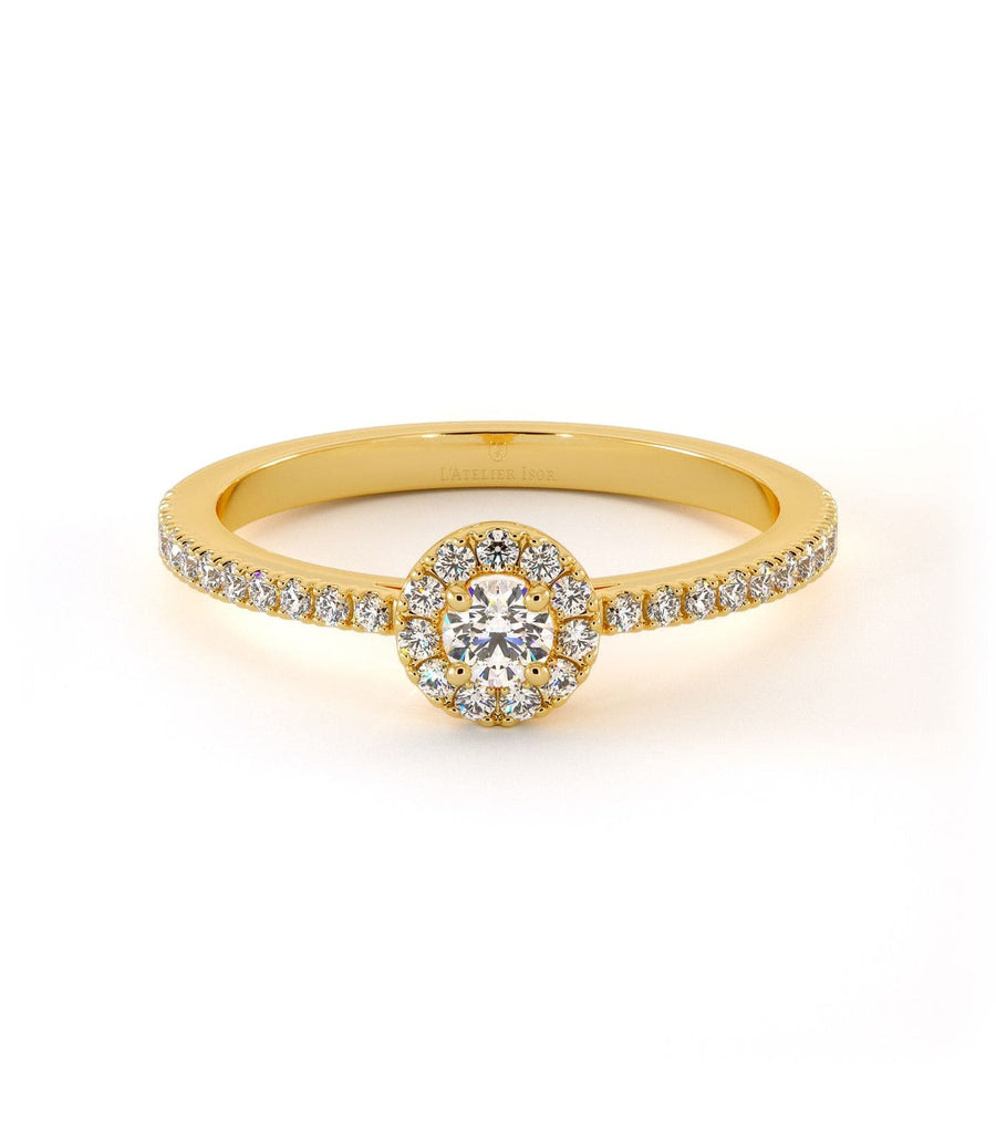 Solitaire Optima - Or Jaune