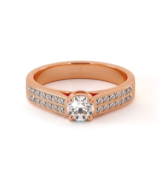 Solitaire Ponza - Or Rose