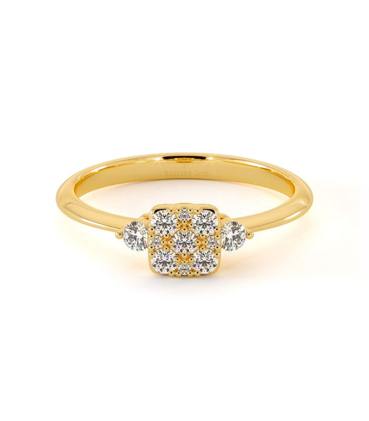 Solitaire Salsa - Or Jaune