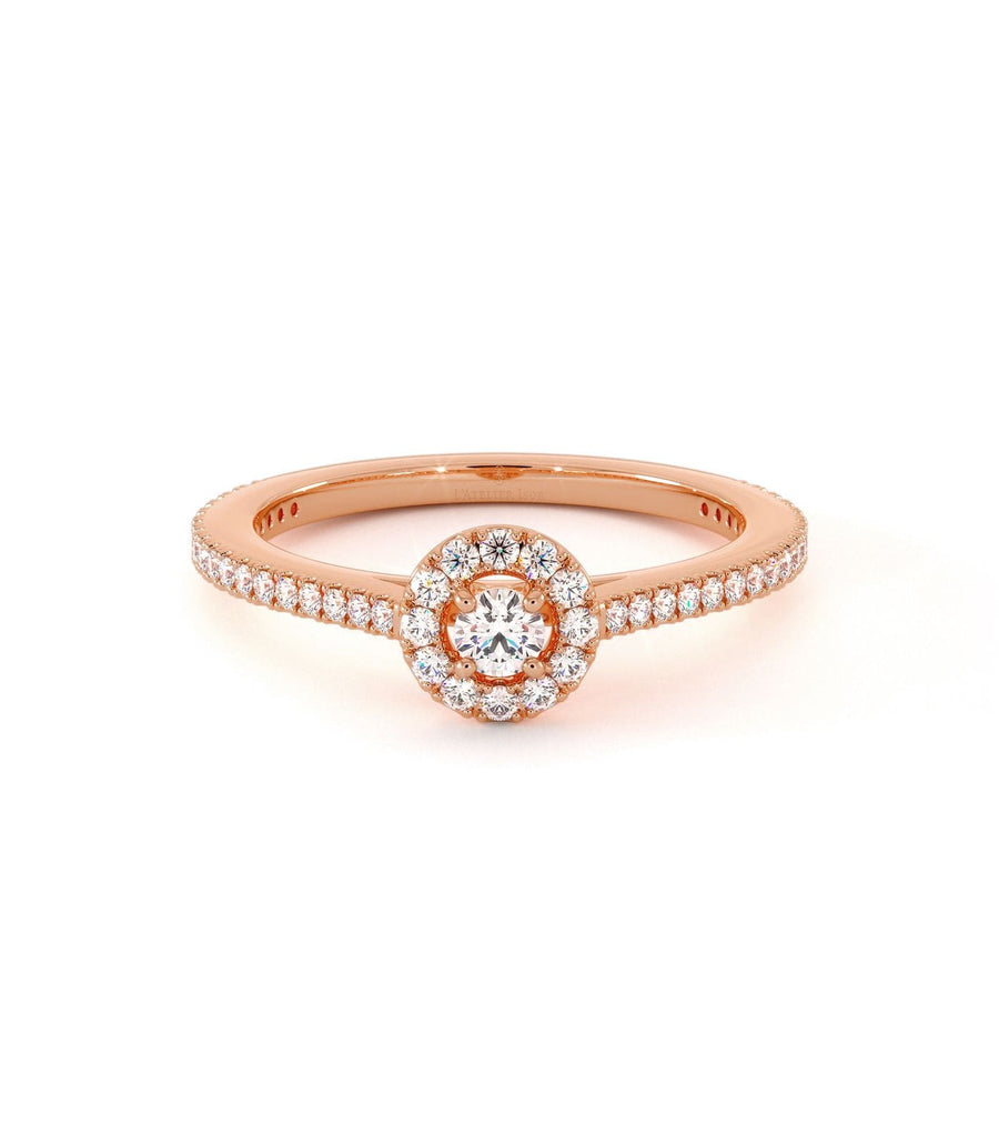 Solitaire Sephir - Or Rose