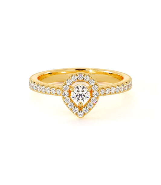Solitaire You&Me - Or Jaune