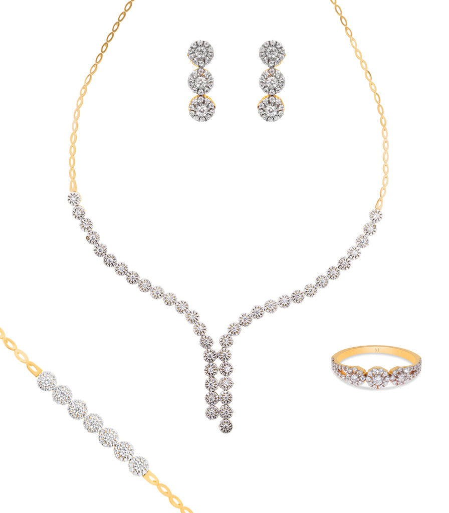 Parure Sage - Or Jaune