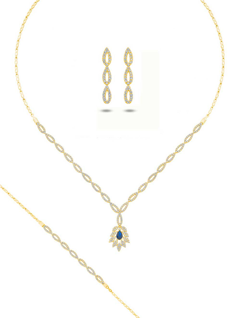 Parure de mariée Léonie en or 18 carats - Maison Isor