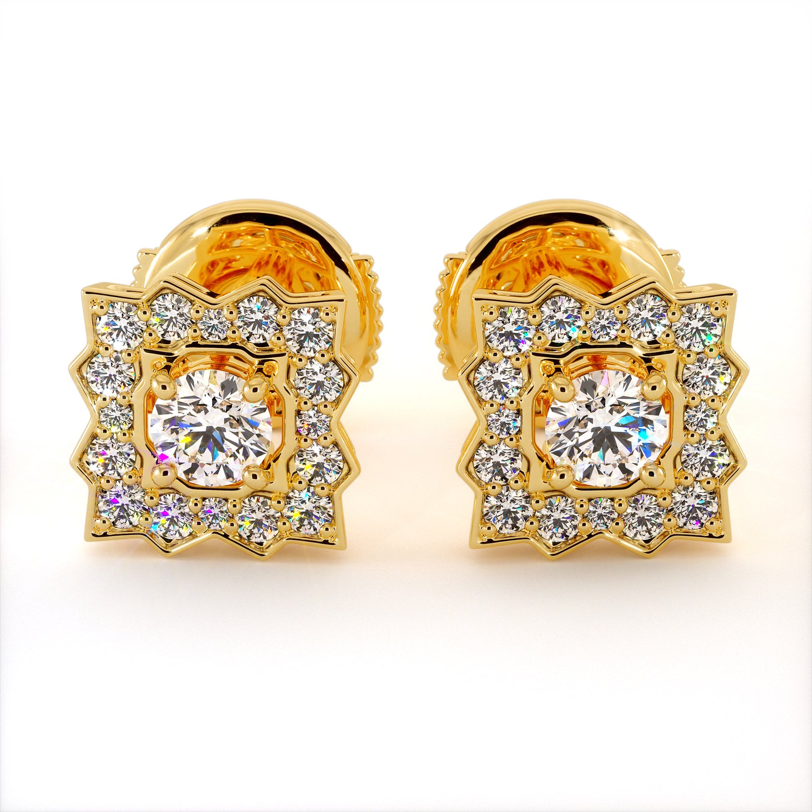 Boucles d'oreilles Dionisus en or 18 carats - Maison Isor