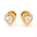 Boucles d'oreilles Pietra en or 18 carats - Maison Isor