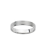 Alliance Ezra pour homme, or blanc 18 carats