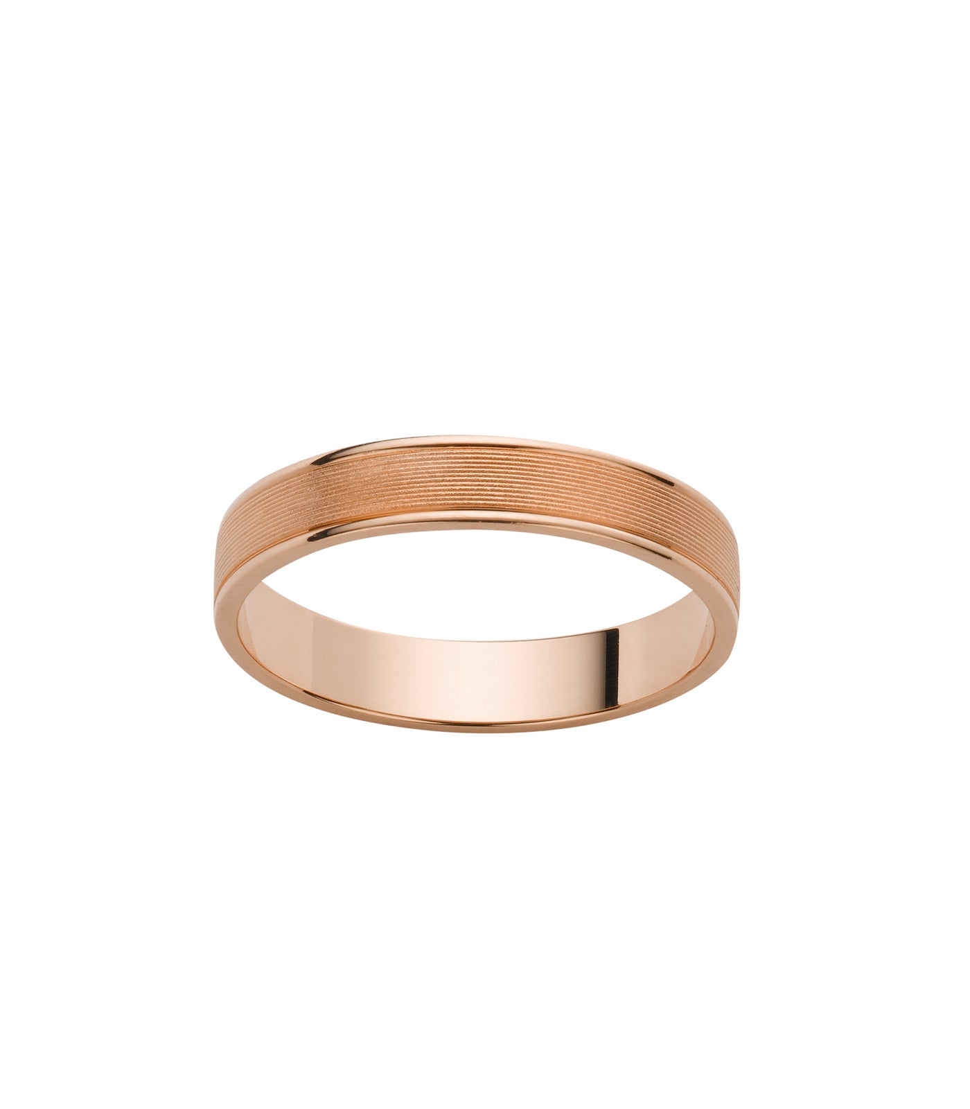 Alliance Ezra pour homme, or rose 18 carats