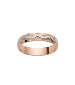 Alliance Tommy pour homme, or rose 18 carats