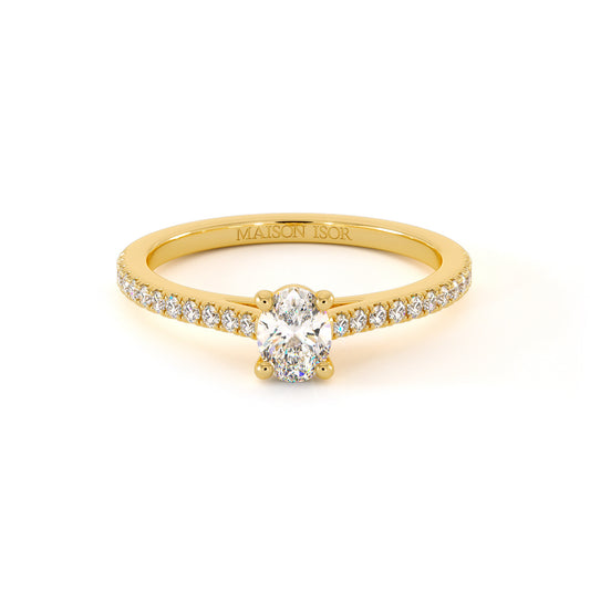 Solitaire Mylah - Or Jaune