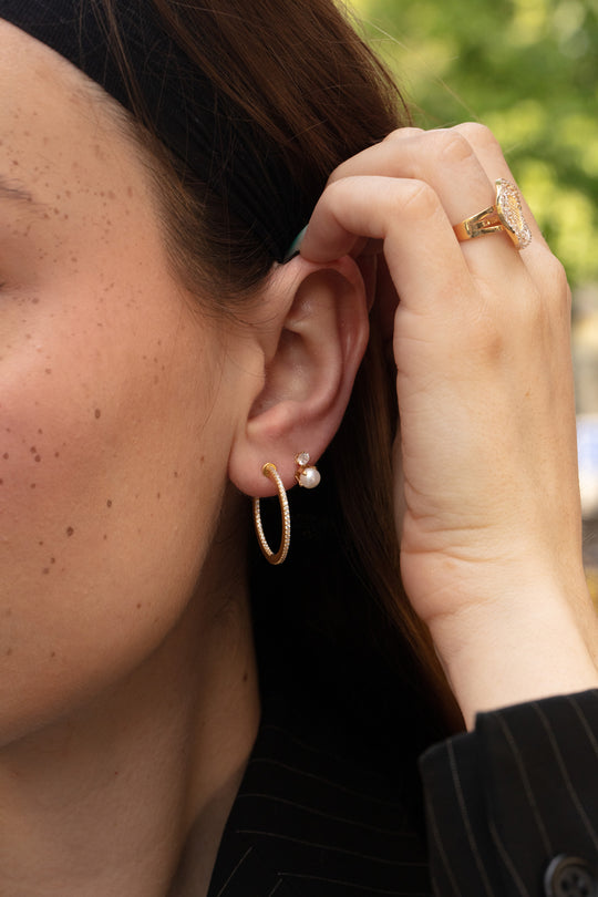 Boucles d'oreilles en or 18 carats