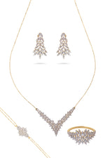 Parure de mariée Dakota en or 18 carats - Maison Isor
