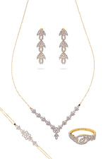 Parure de mariée Nahia en or 18 carats - Maison Isor
