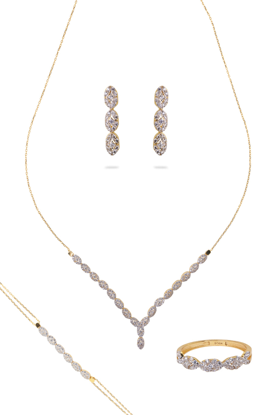 Parure Moana - Or Jaune