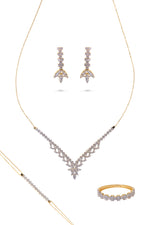 Parure de mariée Elaia en or 18 carats - Maison Isor