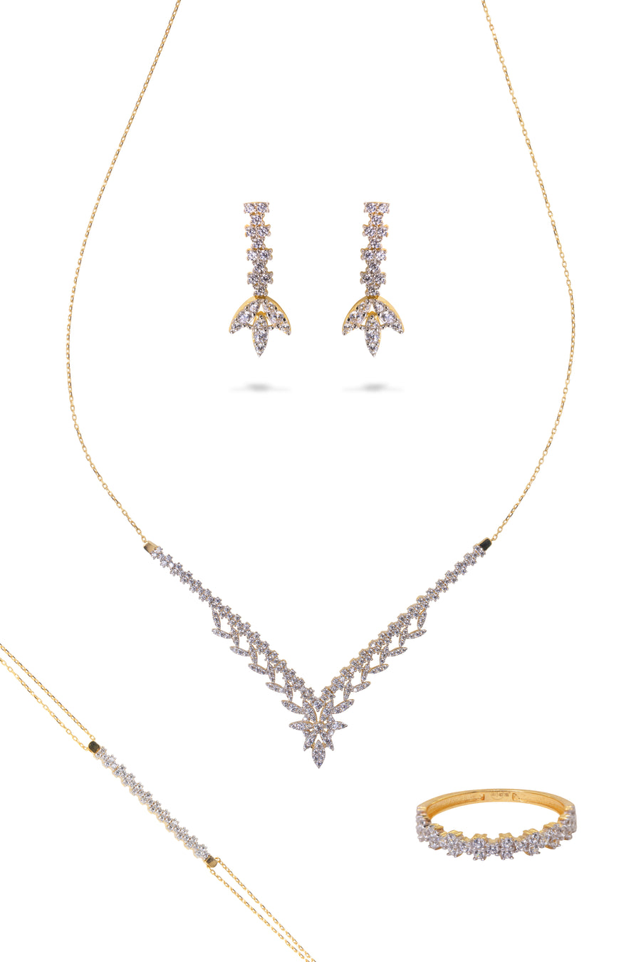 Parure Elaia - Or Jaune