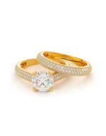 Duo de bagues Tiny en or 18 carats - Maison Isor