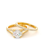 Duo de bagues Uma en or 18 carats - Maison Isor
