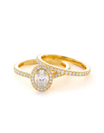 Duo de bagues June en or 18 carats - Maison Isor