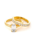 Duo de bagues Precious en or 18 carats - Maison Isor