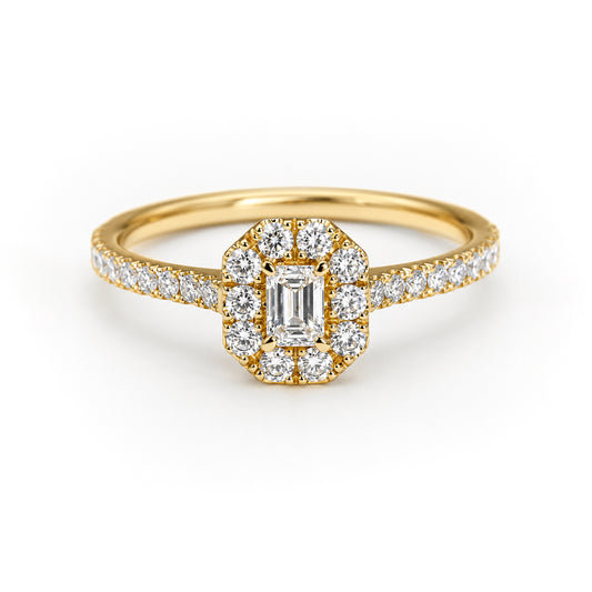 Solitaire Ella - Or Jaune