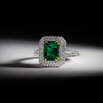 Bague Emeraude royale en or 18 carats - Maison Isor