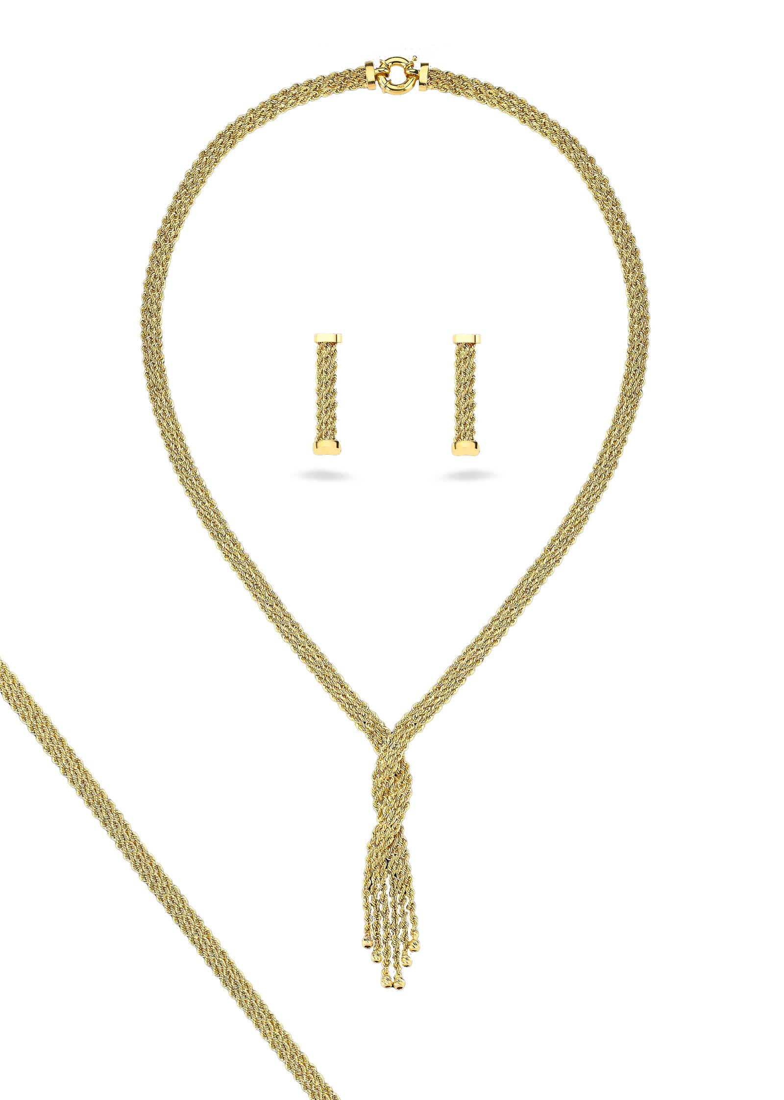 Parure de mariée Jemma en or 18 carats - Maison Isor